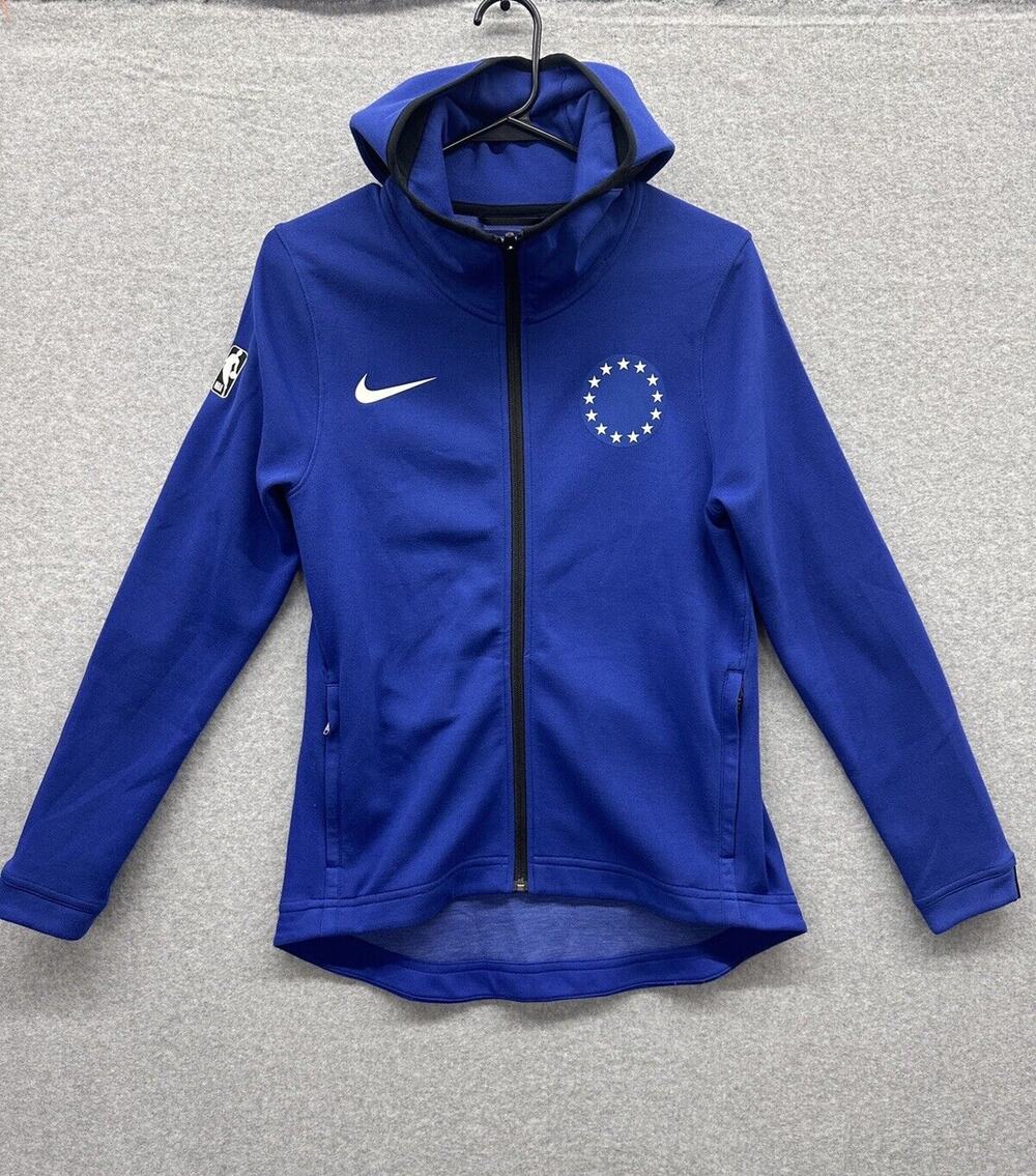 Nike Philadelphia 76ers Hoodie Showtime Womens M NBA Full Zip up Jacket Sixers